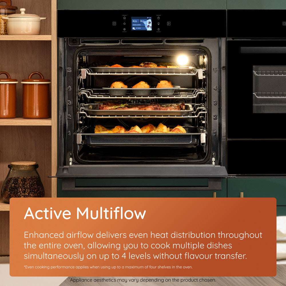 Hotpoint 73L Built-In Multifunction Electric Single Oven - Black| HOI78PPT1SBUK from Hotpoint - DID Electrical