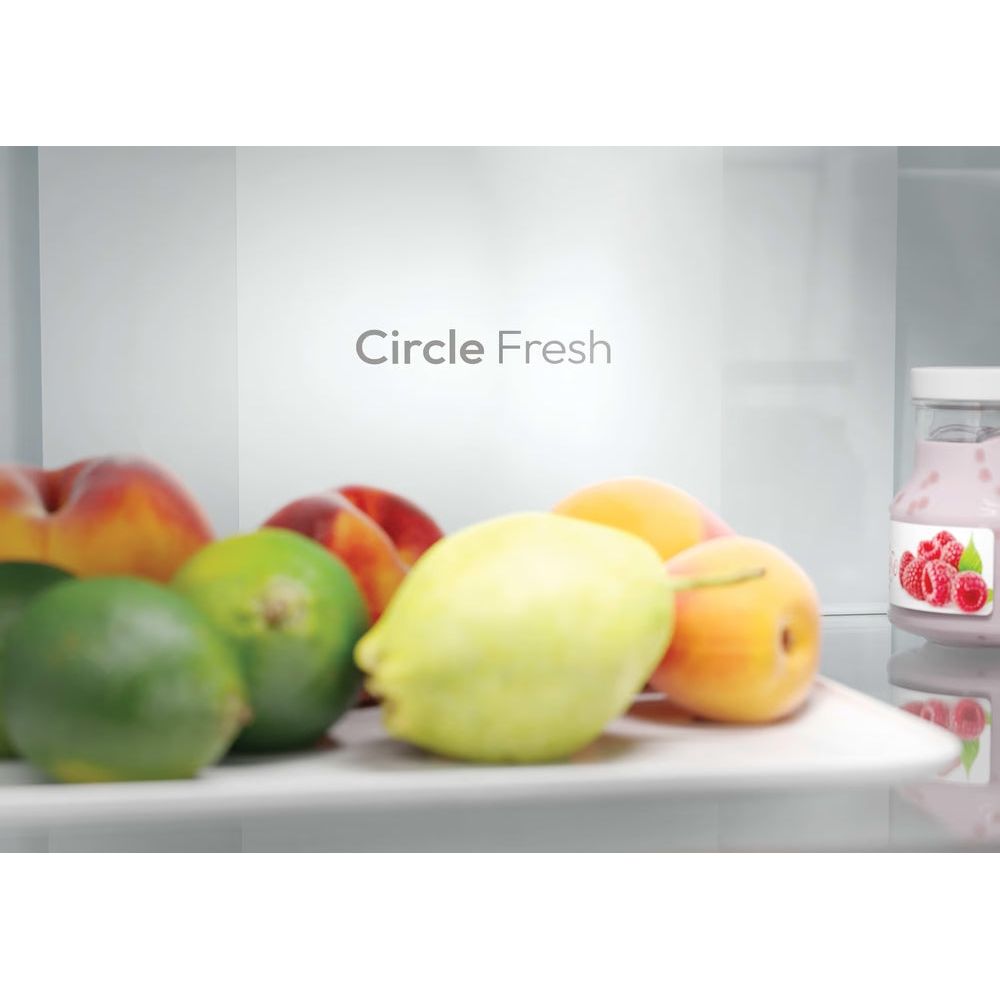 Hoover H-COMBI 300 355L Frost Free Freestanding Fridge Freezer - Inox | HONCQ2T618EXK from Hoover - DID Electrical