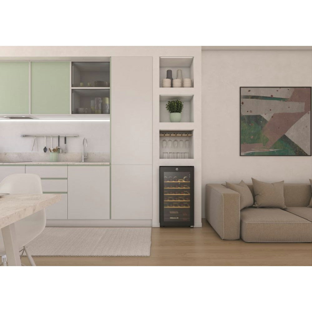 Hoover H-WINE 500 Freestanding Wine Cooler - Black | HOWC034K from Hoover - DID Electrical