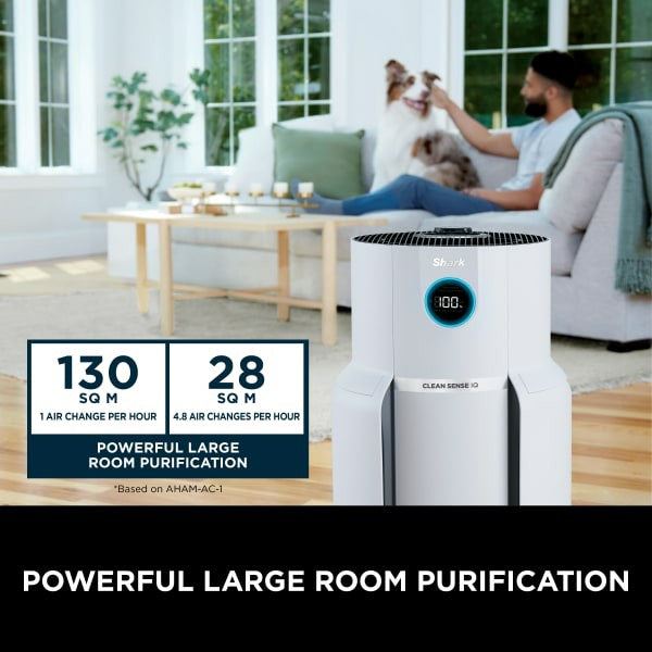Shark NeverChange5 Air Purifier - White | HP300UK from Shark - DID Electrical