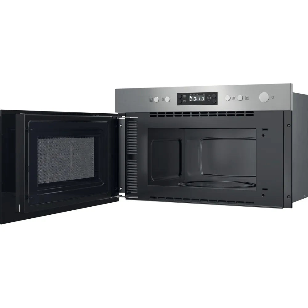 Hotpoint Class 3 Built In Microwave and Grill - Stainless Steel | HPMK12CXUK from Hotpoint - DID Electrical