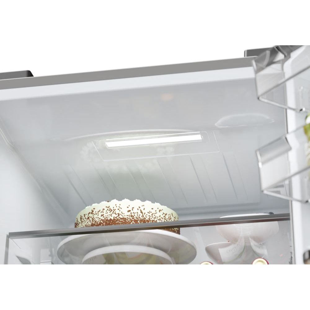 Haier 3D 60 Series 5 360L Freestanding Fridge Freezer - Silver | HTW5618ENMG from Haier - DID Electrical