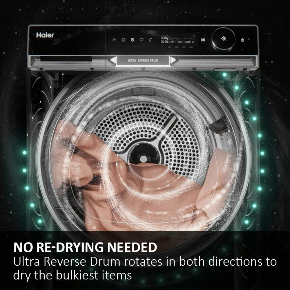 Haier X Series 11KG 1400RPM Freestanding Washing Machine | HW110-BD14397PGUK from Haier - DID Electrical