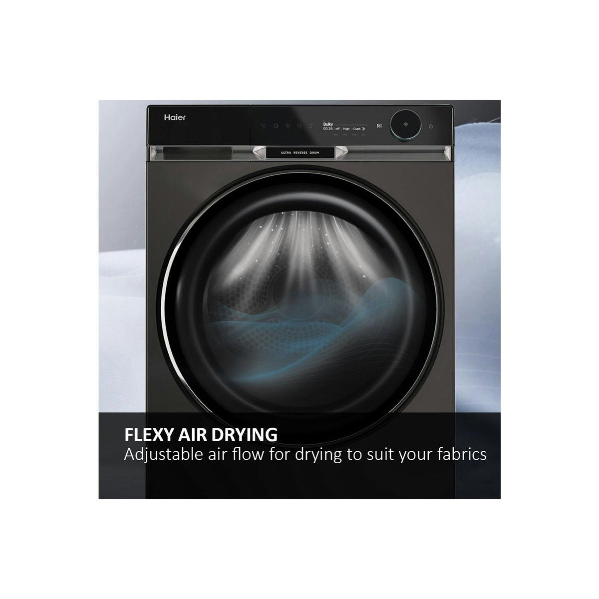 Haier X Series 11KG 1400RPM Freestanding Washing Machine | HW110-BD14397PGUK from Haier - DID Electrical