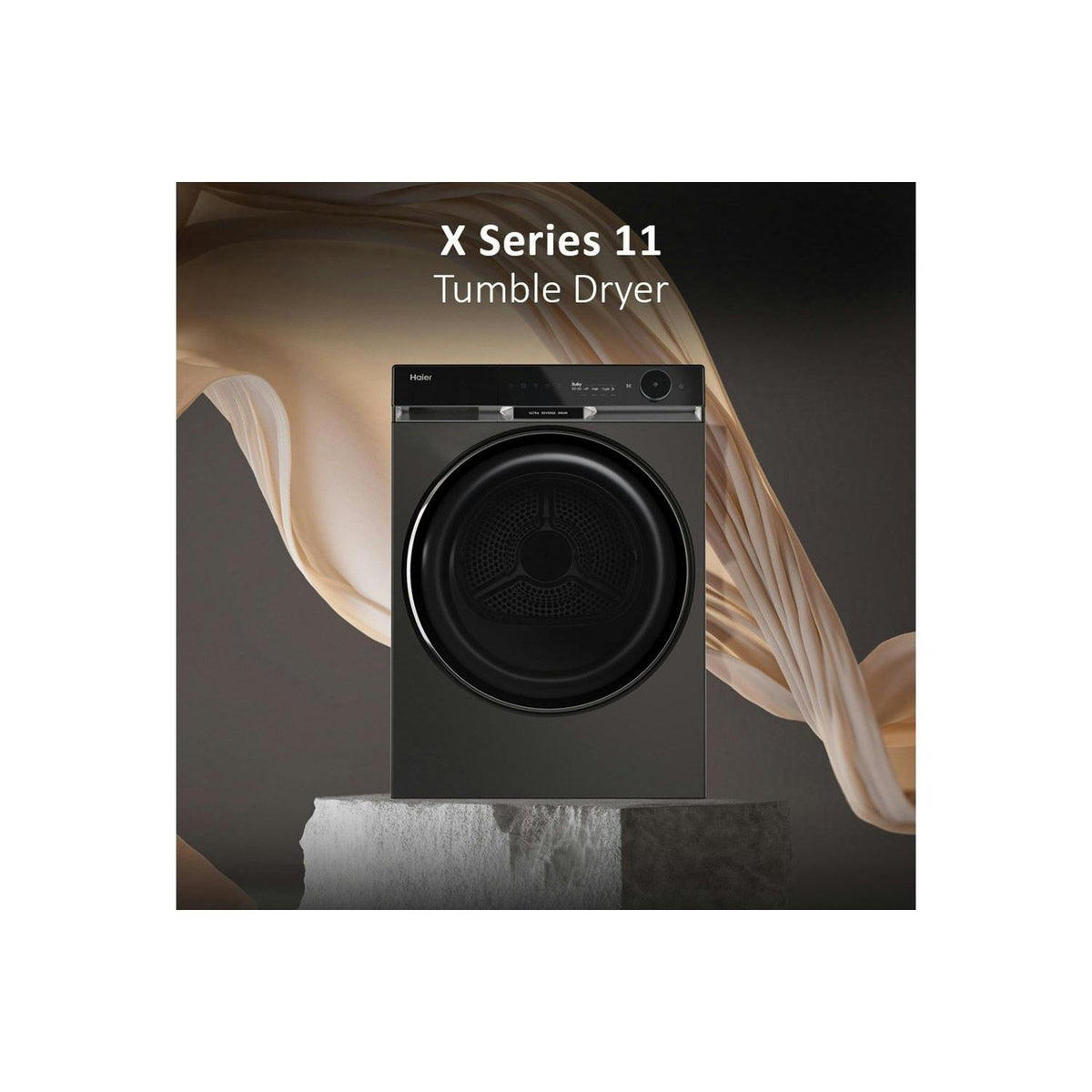 Haier X Series 11KG 1400RPM Freestanding Washing Machine | HW110-BD14397PGUK from Haier - DID Electrical