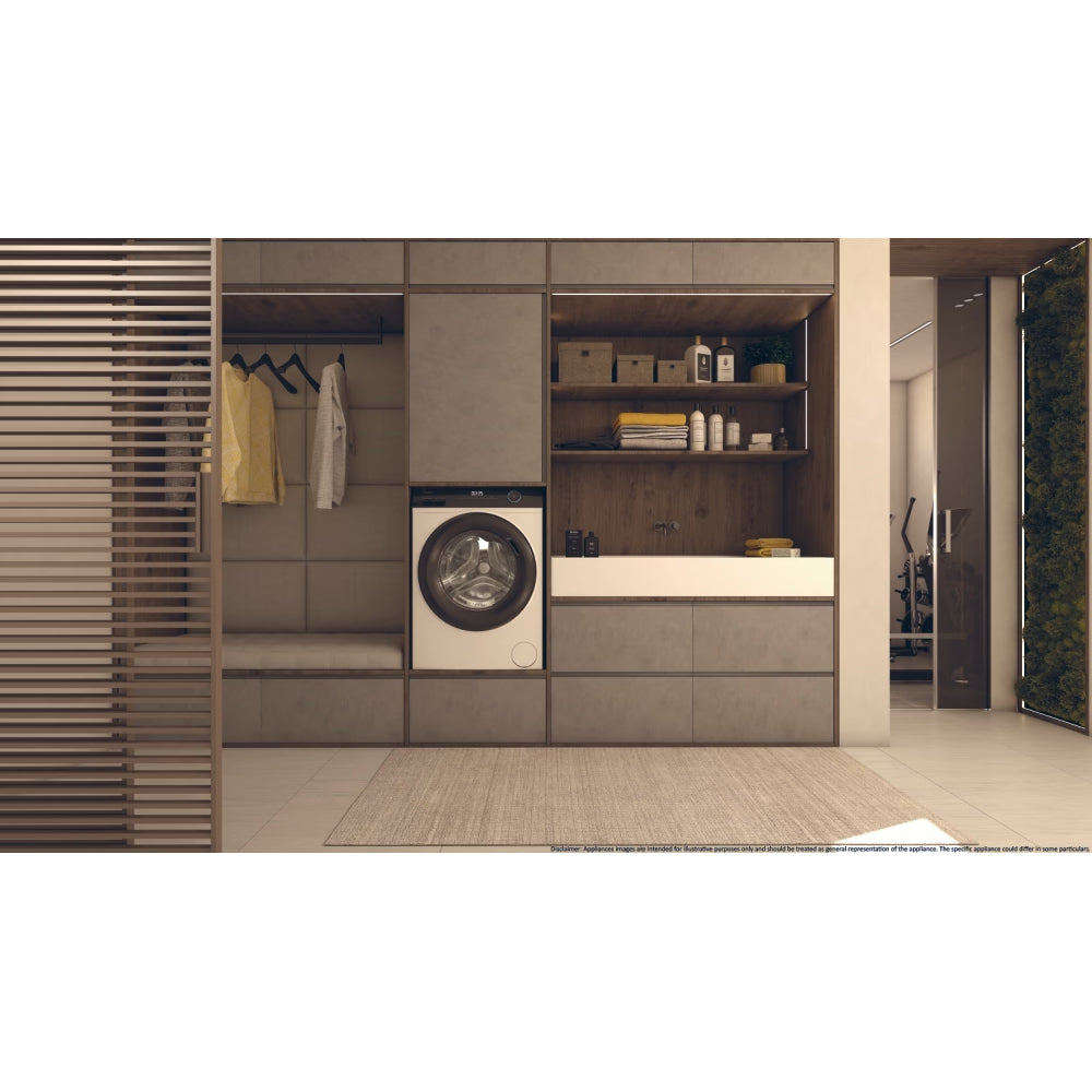 Haier I-Pro Series 3 8KG 1600RPM Freestanding Washing Machine - White | HW80-B16939-UK from Haier - DID Electrical