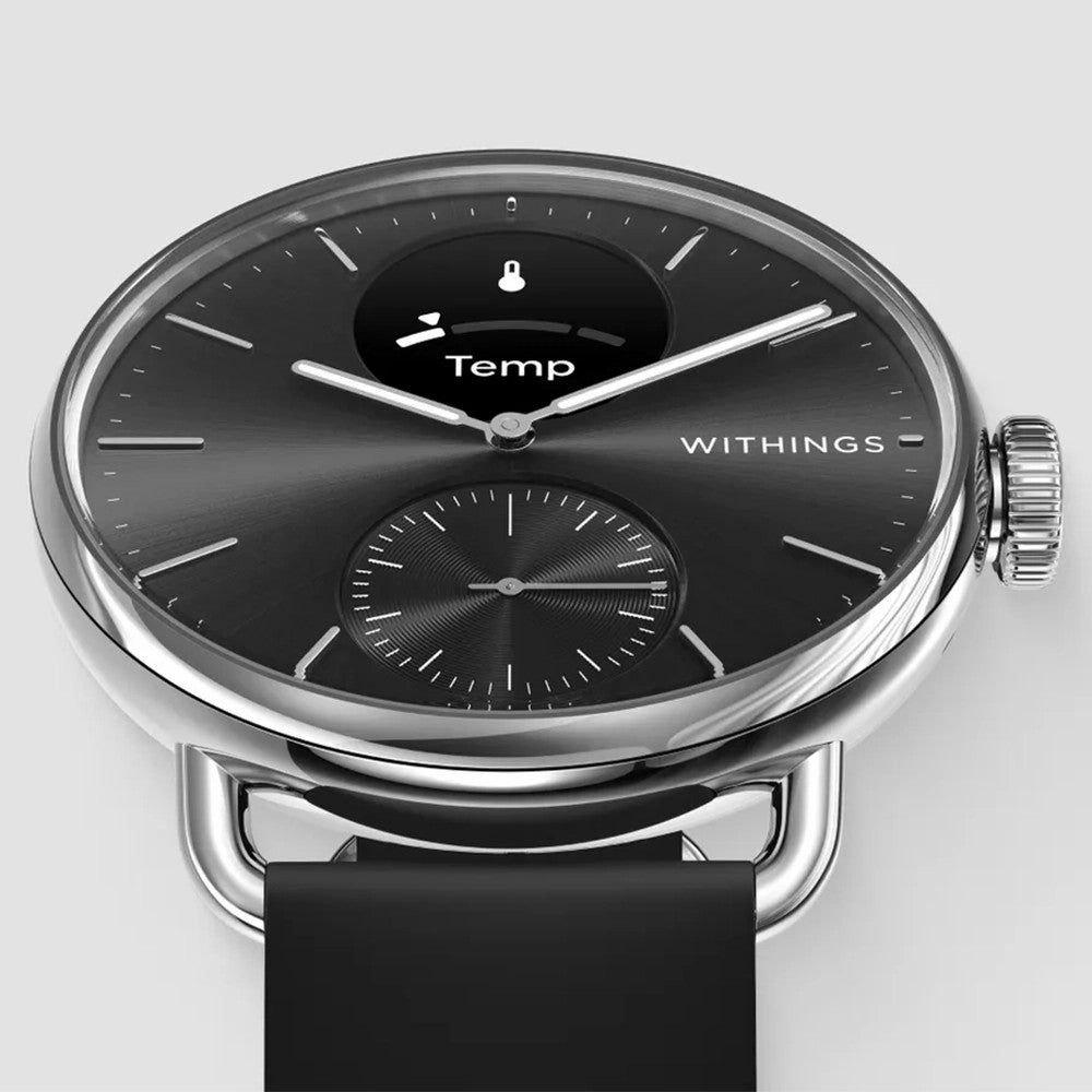 Withings ScanWatch 2 38MM Smart Watch - Black | HWA10-MODEL 1 from Withings - DID Electrical