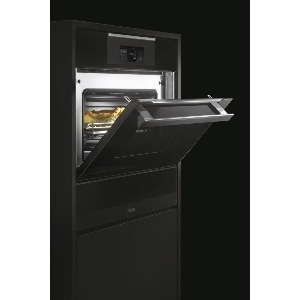 Haier I-Touch Compact Series 6 34L 230W Built-in Microwave - Black | HWO45NB6TOB1 from Haier - DID Electrical