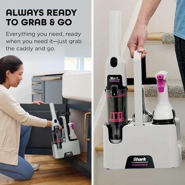 Shark StainForce Cordless Spot Cleaner - White | HX100UKT from Shark - DID Electrical