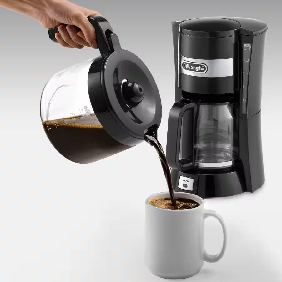 DeLonghi Filter Coffee Maker - Black | ICM15210.1 from DeLonghi - DID Electrical