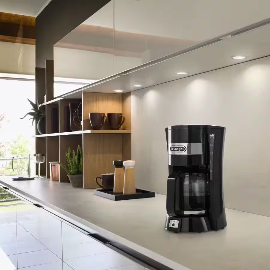 DeLonghi Filter Coffee Maker - Black | ICM15210.1 from DeLonghi - DID Electrical