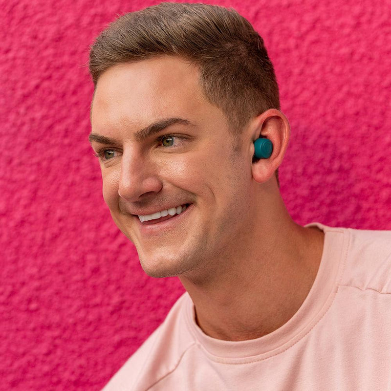 JLab Go Air Pop In-Ear True Wireless Earbuds - Teal | IEUEBGAIRPOPRTEL124 from JLab - DID Electrical