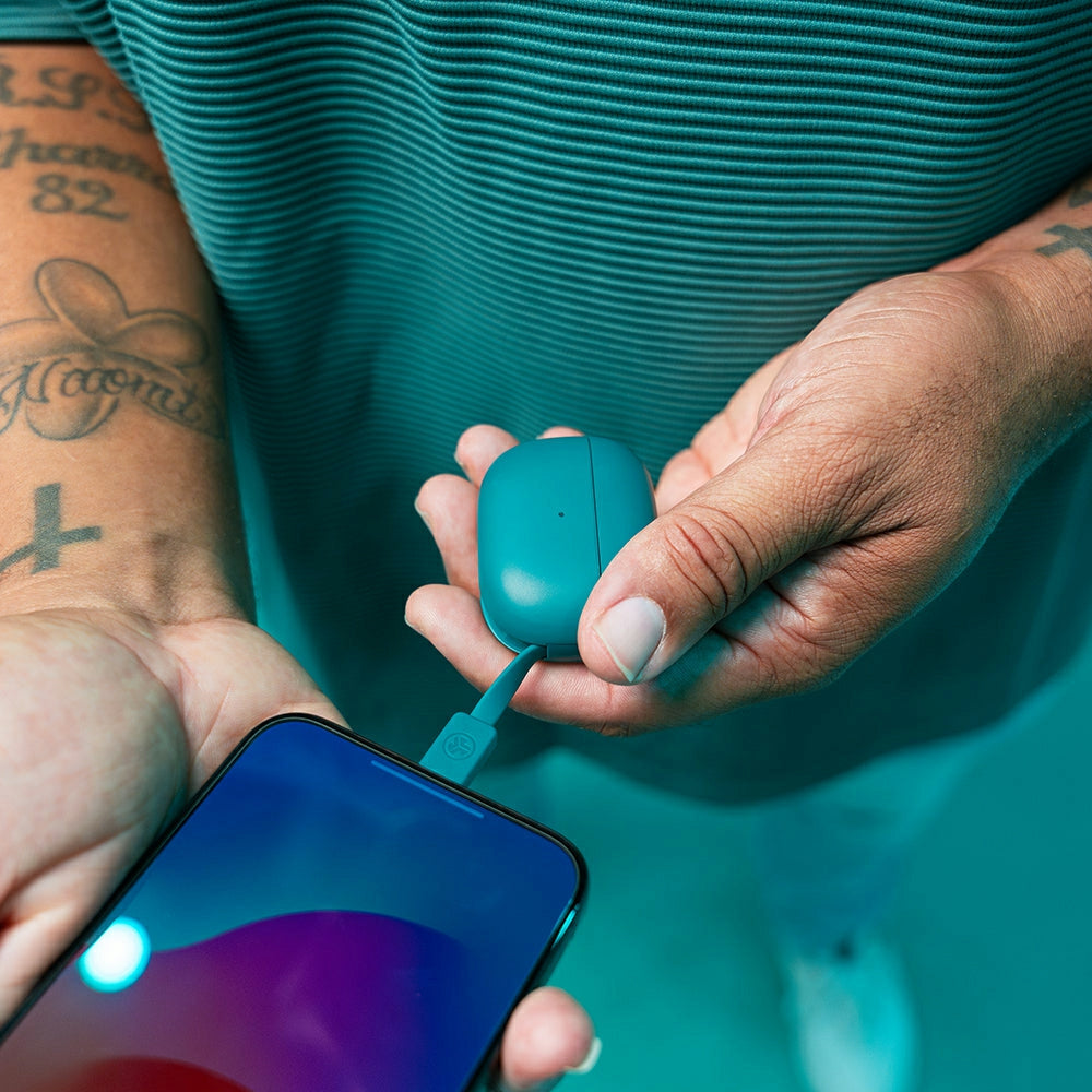JLab Go Pop ANC In-Ear True Wireless Earbuds - Teal | IEUEBGOANCRTEL124 from JLab - DID Electrical