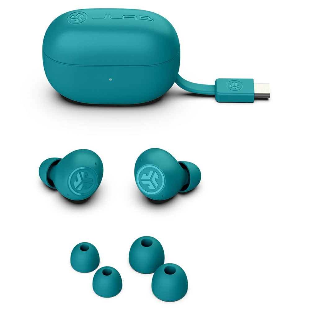 JLab Go Pop ANC In-Ear True Wireless Earbuds - Teal | IEUEBGOANCRTEL124 from JLab - DID Electrical