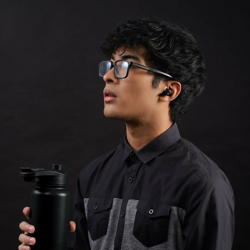 JLab Go Pods ANC In-Ear True Wireless Earbuds - Black | IEUEBGOPODSRBLK124 from JLab - DID Electrical