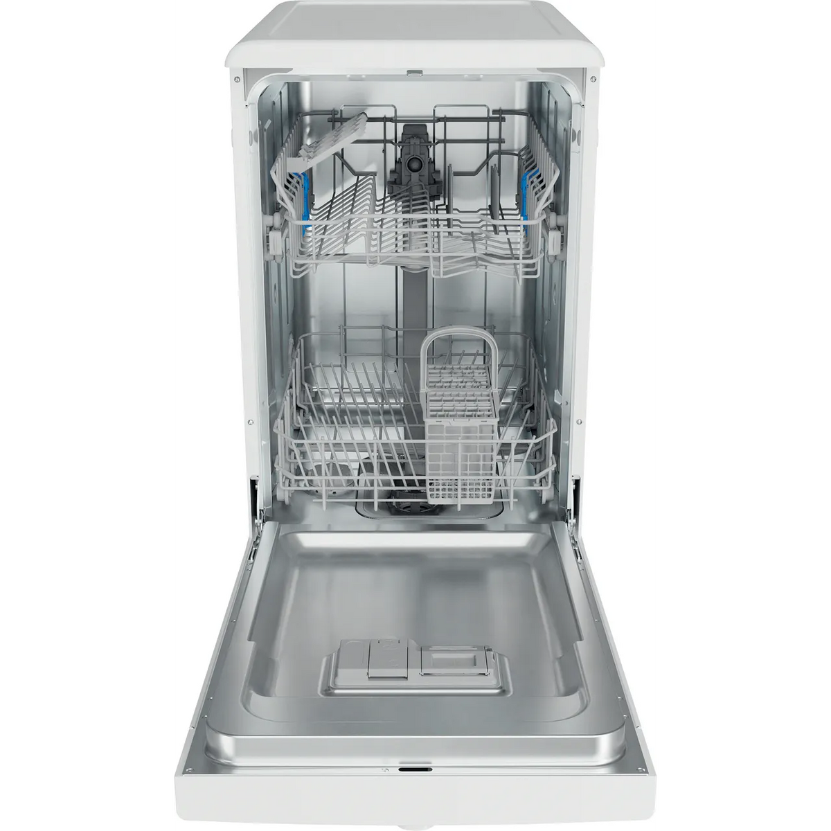 Indesit 45CM Freestanding Slimline Dishwasher - White | IN2FE10CS90WUK from Indesit - DID Electrical
