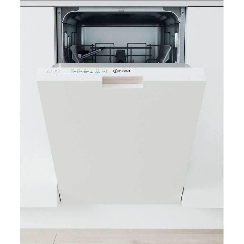 Indesit 45CM Built-In Slimline Dishwasher - White | IN2IE10CS80UK from Indesit - DID Electrical