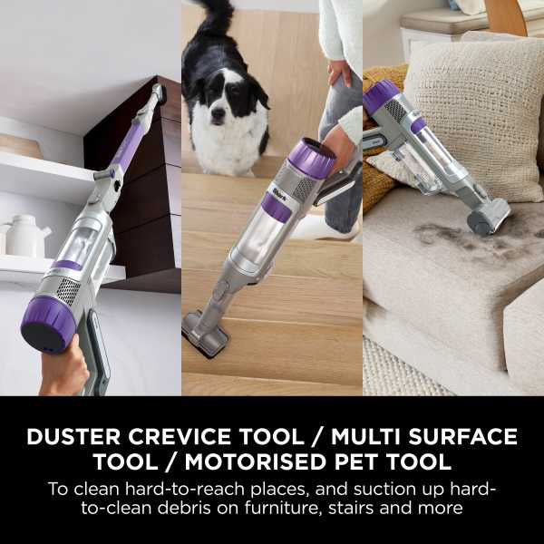 Shark Power Detect Cordless Pet Vacuum Cleaner - Java Grey | IP1251UKT from Shark - DID Electrical