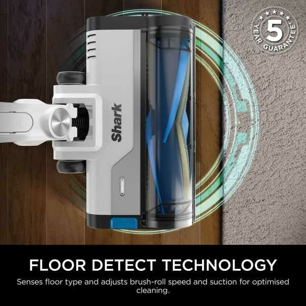 Shark PowerPro Cordless Stick Vacuum - Navy Metallic | IZ380UK from Shark - DID Electrical