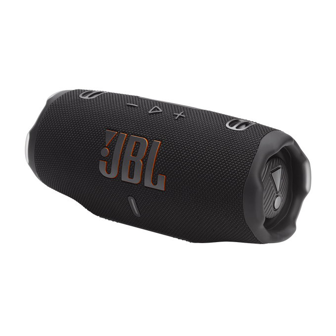 JBL Charge 6 Portable Bluetooth Speaker - Black | JBLCHARGE6BLK from JBL - DID Electrical