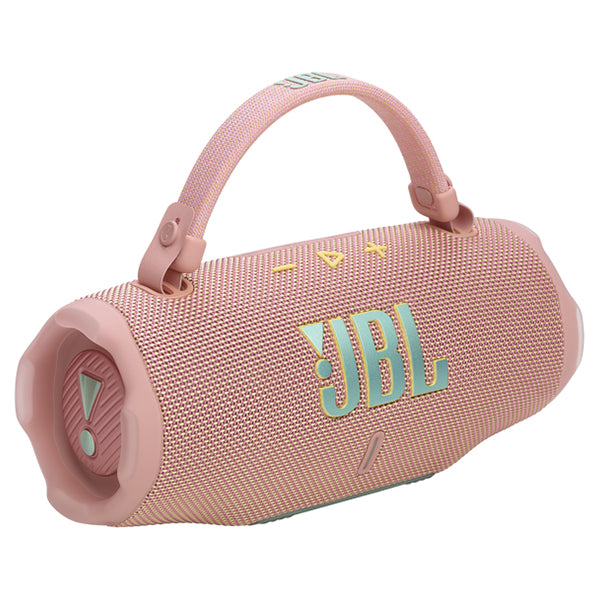 JBL Charge 6 Portable Bluetooth Speaker - Pink | JBLCHARGE6PINK from JBL - DID Electrical