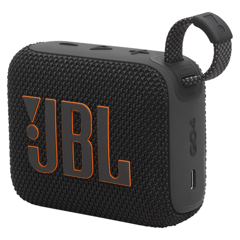JBL Go 4 Wireless Portable Bluetooth Speaker - Black | JBLGO4BLK from JBL - DID Electrical