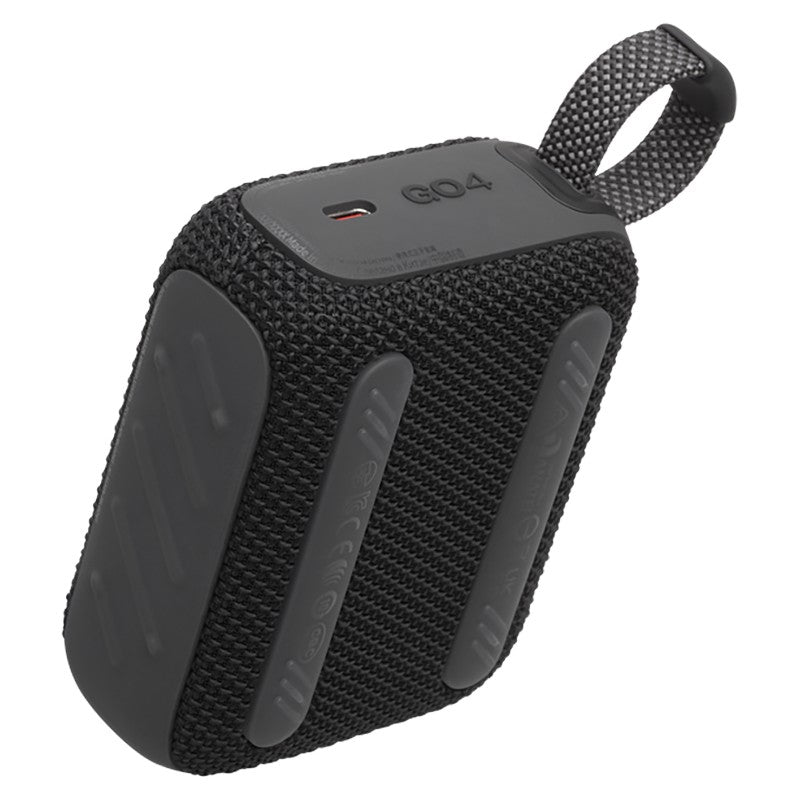 JBL Go 4 Wireless Portable Bluetooth Speaker - Black | JBLGO4BLK from JBL - DID Electrical