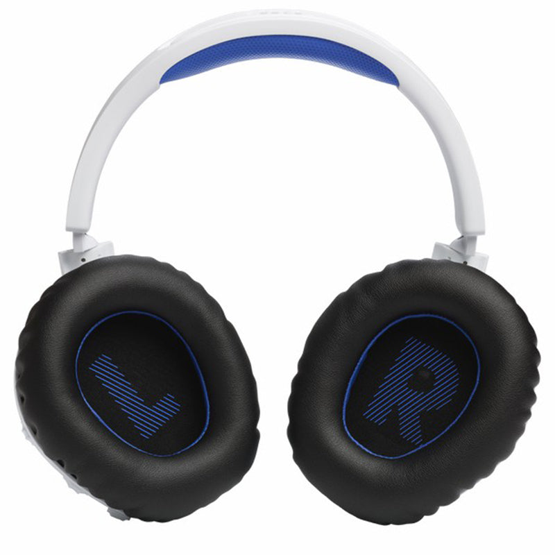 JBL Quantum 360P 40mm Driver Console Wireless Gaming Headset - White&Blue | JBLQ360PWLWHTBLU from JBL - DID Electrical