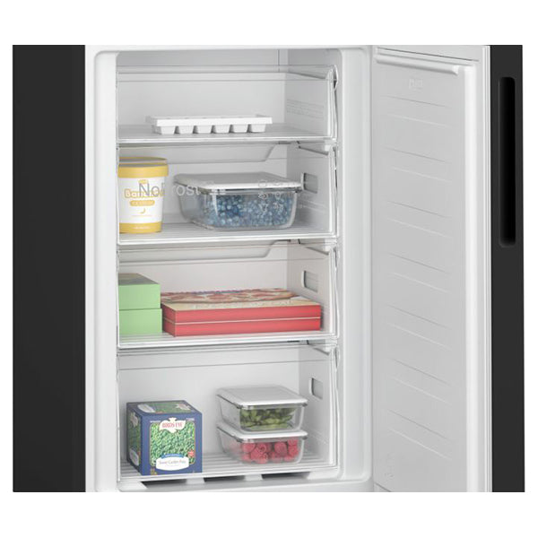 Bosch Series 2 255L No Frost Freestanding Fridge Freezer - Black | KGN27NBEAG from Bosch - DID Electrical