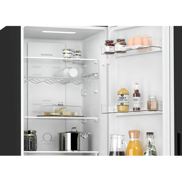 Bosch Series 2 255L No Frost Freestanding Fridge Freezer - Black | KGN27NBEAG from Bosch - DID Electrical