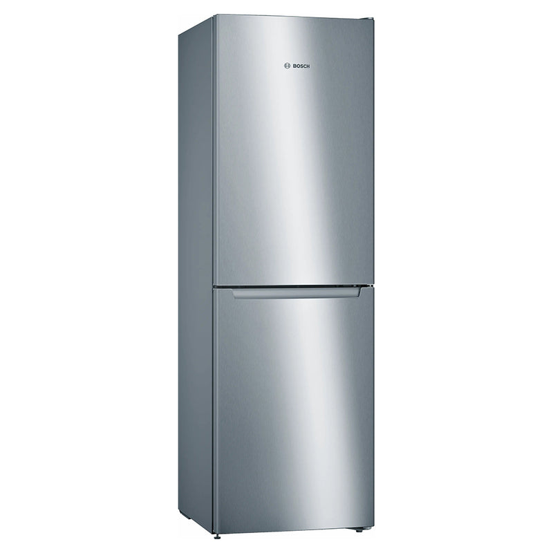 Bosch Series 2 186X60CM Frost Free Freestanding Fridge Freezer - Stainless Steel | KGN34NLEAG from Bosch - DID Electrical