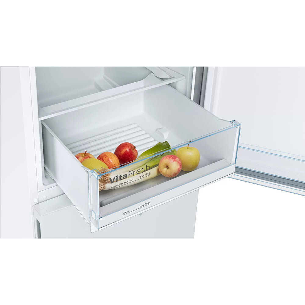 Bosch 60/40 Serie 4 287L Freestanding Fridge Freezer - White | KGV336WEAG from Bosch - DID Electrical