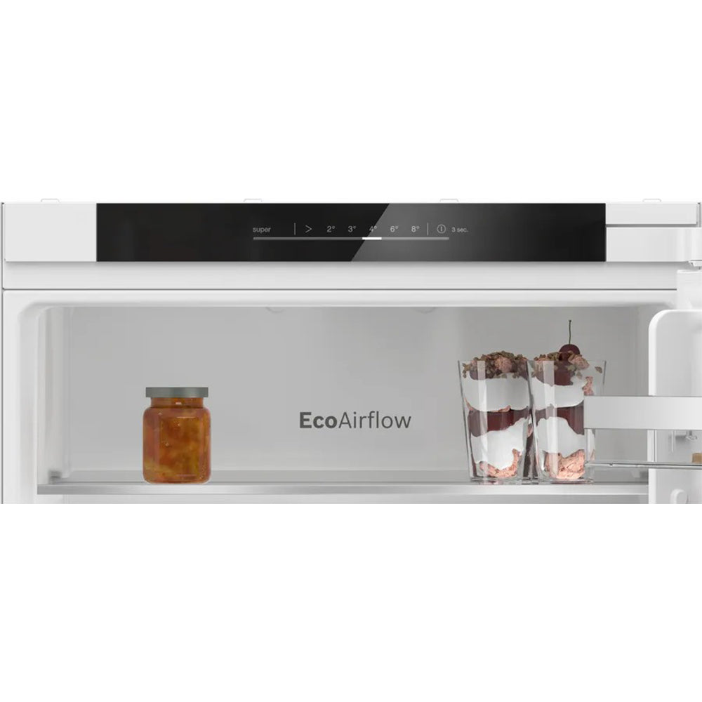 Bosch Series 4 177x54CM Frost Free Integrated Fridge Freezer - White | KIN86VSE0G from Bosch - DID Electrical