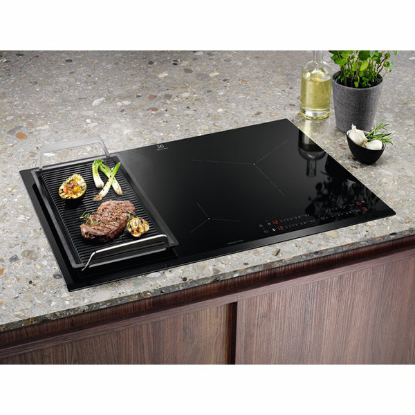 Electrolux 80cm 4 Zone Built-In Induction Hob - Black | KIV834 from Electrolux - DID Electrical