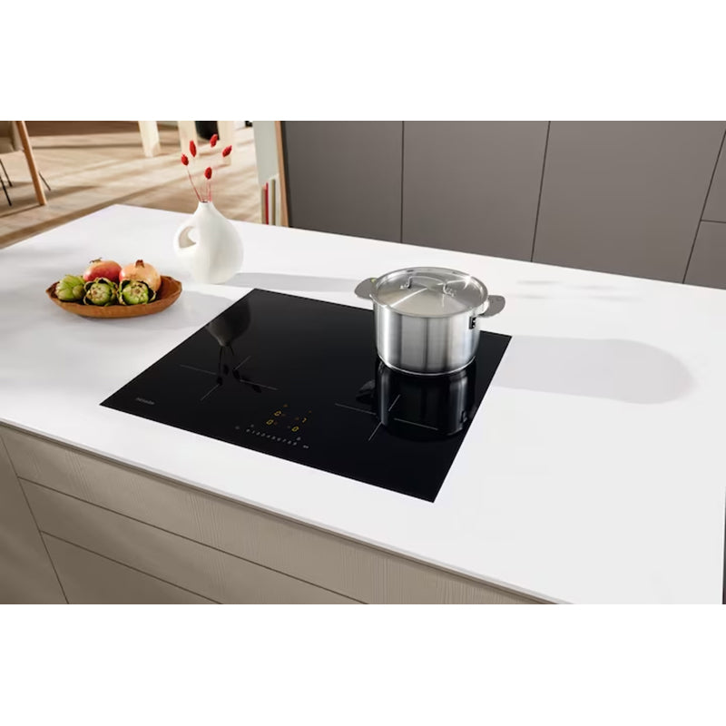 Miele 62CM 4 Cooking Zone Induction Hob - Black | KM 7361 FL from Miele - DID Electrical