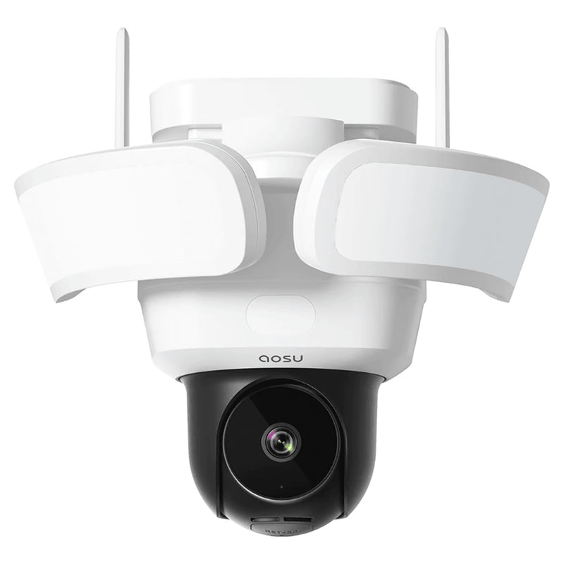 Aosu Floodlight Pro Security Camera - White | L5P from Aosu - DID Electrical