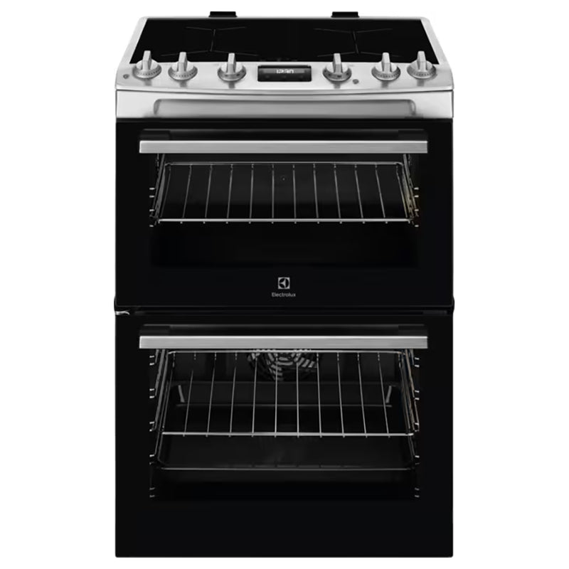 Electrolux 60CM Freestanding Electric Cooker - Stainless Steel | LKI655200X from Electrolux - DID Electrical