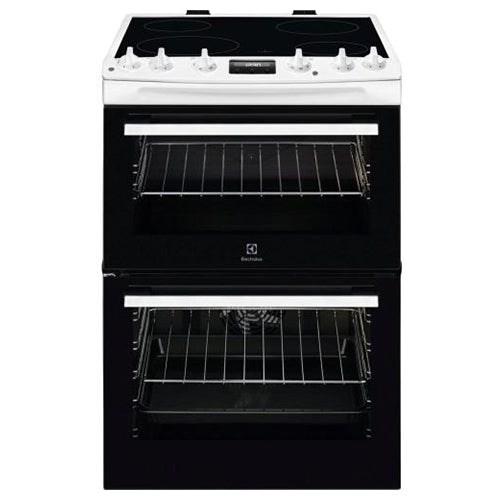 Electrolux 60CM Freestanding Electric Cooker - White | LKR655200W from Electrolux - DID Electrical
