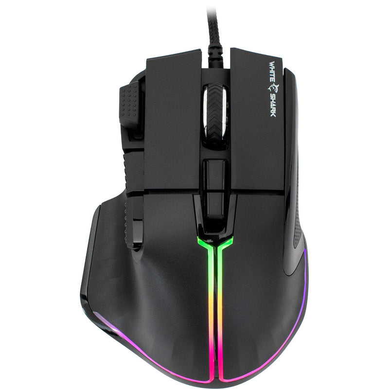 White Shark Marrok RGB Gaming Mouse - Black | MARROCK from White Shark - DID Electrical