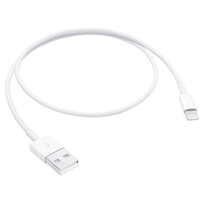 Apple 0.5M USB to Lightning Cable - White | ME291ZM/A from Apple - DID Electrical