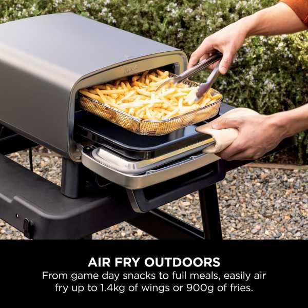 Ninja Artisan Electric Outdoor Pizza Oven & Air Fryer - Grey | MO201UK from Ninja - DID Electrical