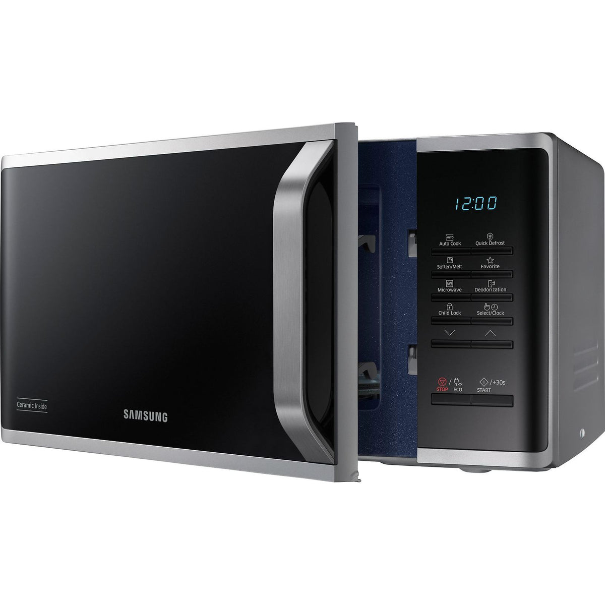 Samsung 23L Freestanding Microwave - Silver | MS23K3523AS/EU from Samsung - DID Electrical
