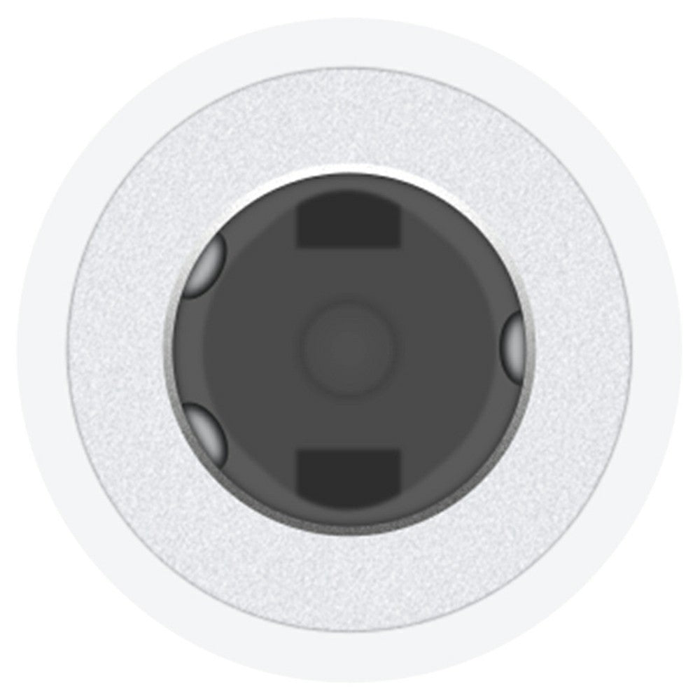 Apple USB-C to 3.5MM Headphone Jack Adapter - White | MW2Q3ZM/A from Apple - DID Electrical