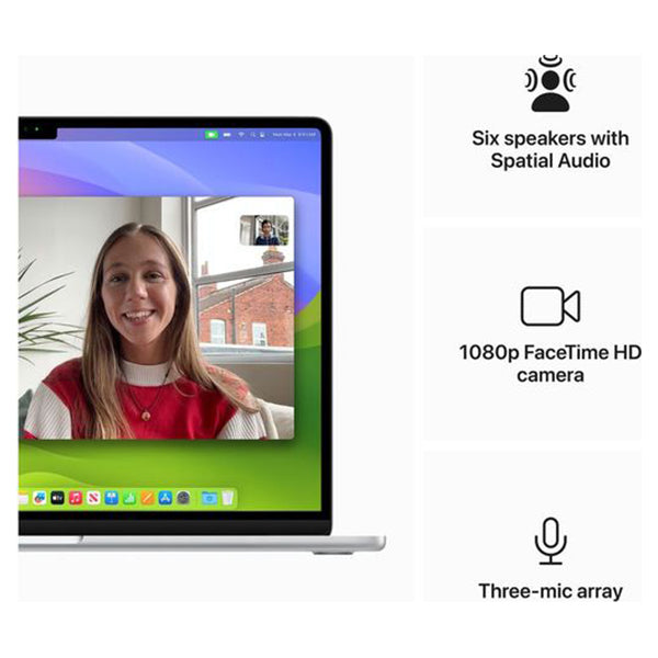 Apple MacBook Air M3 15" 16GB/512GB Laptop - Silver | MXD23B/A from Apple - DID Electrical