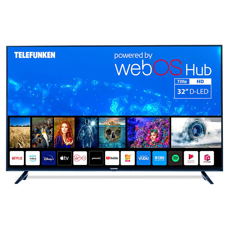 Telefunken N18 32" FHD Smart TV - Black | N18G-TF-TS3211 from Telefunken - DID Electrical