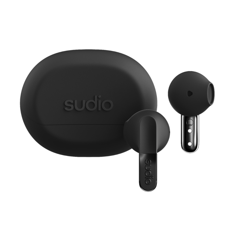 Sudio N3 In-Ear True Wireless Earbuds - Onyx Black | N3BLK from Sudio - DID Electrical
