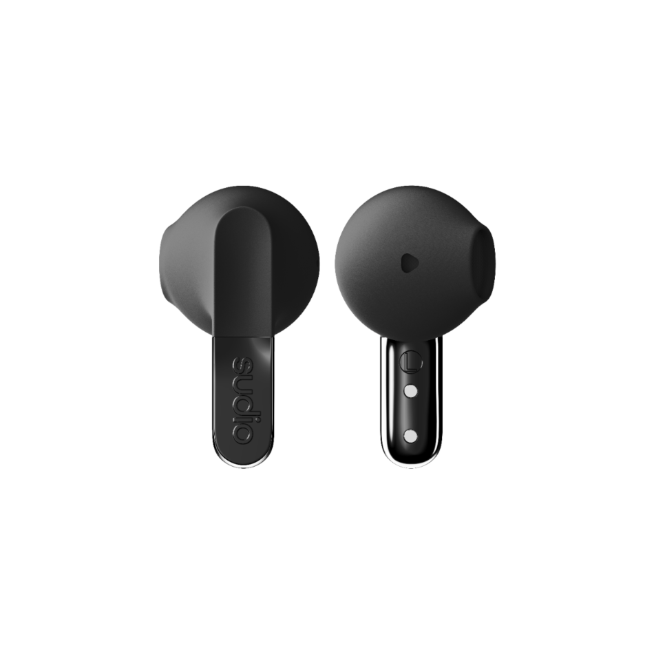 Sudio N3 In-Ear True Wireless Earbuds - Onyx Black | N3BLK from Sudio - DID Electrical