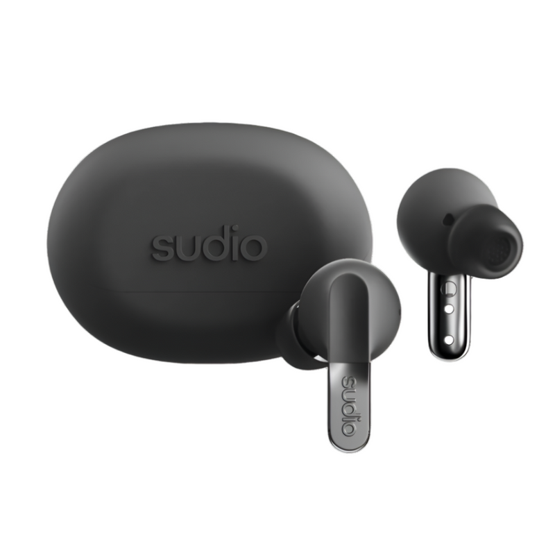 Sudio N3 Pro In-Ear True Wireless Earbuds - Titanium Black | N3PROBLK from Sudio - DID Electrical