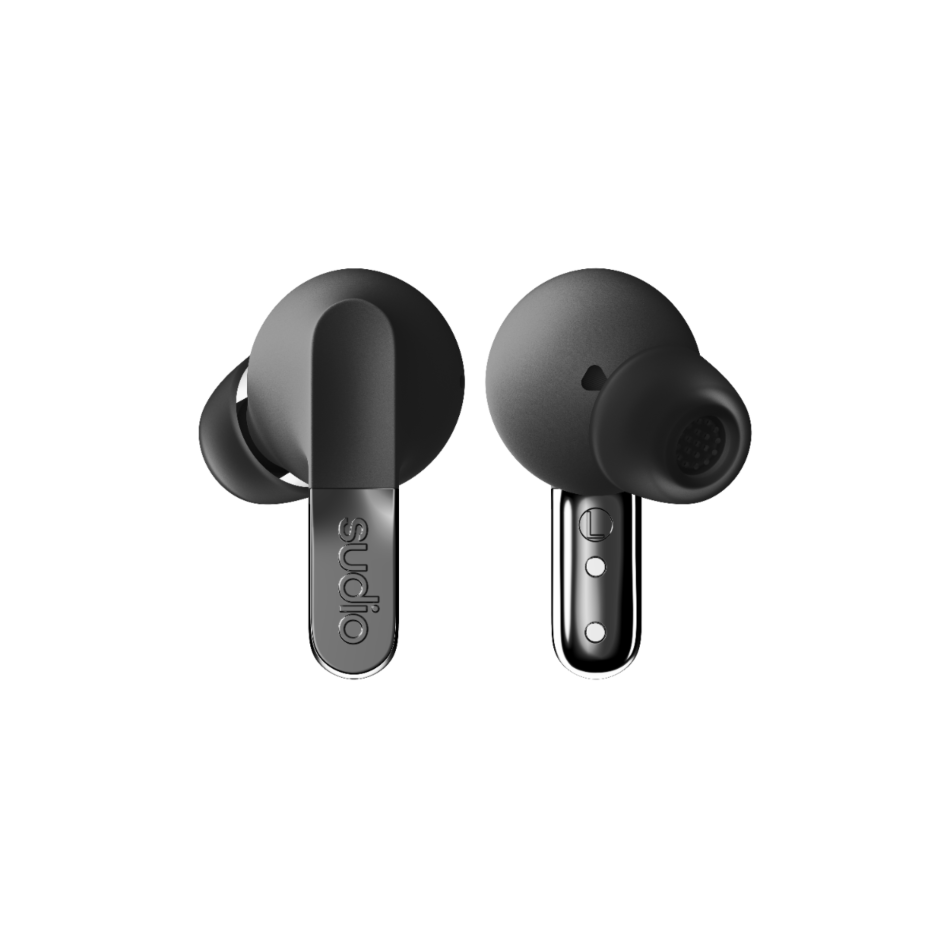 Sudio N3 Pro In-Ear True Wireless Earbuds - Titanium Black | N3PROBLK from Sudio - DID Electrical