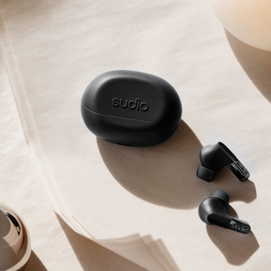 Sudio N3 Pro In-Ear True Wireless Earbuds - Titanium Black | N3PROBLK from Sudio - DID Electrical